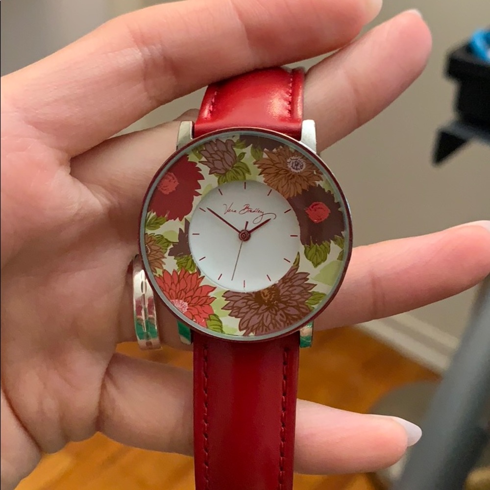 Vera Bradley red watch
